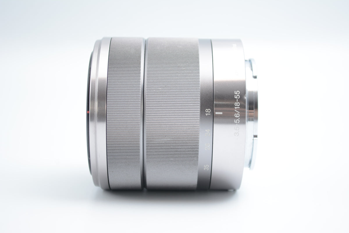 Sony SEL1855 18-55mm F3.5-5.6 OSS Silver