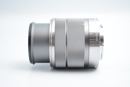 Sony SEL1855 18-55mm F3.5-5.6 OSS Silver