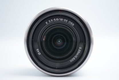 Sony SEL1855 18-55mm F3.5-5.6 OSS Silver