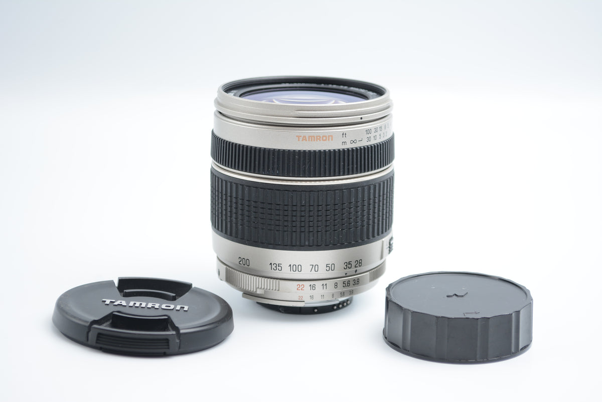 Tamron A03S AF 28-200mm F3.8-5.6 Super Zoom Aspherical XR [IF] Macro Silver for Nikon F