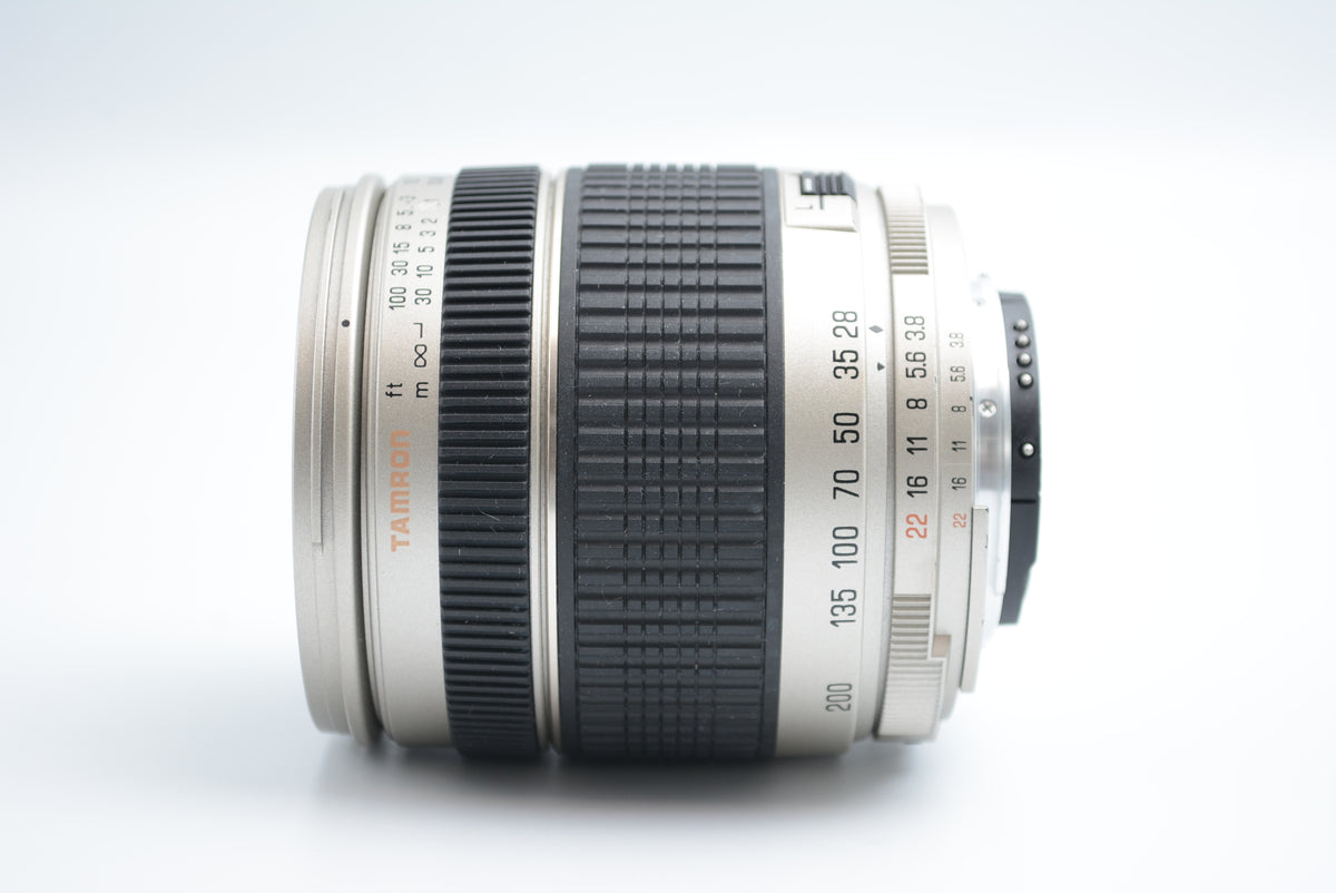 Tamron A03S AF 28-200mm F3.8-5.6 Super Zoom Aspherical XR [IF] Macro Silver for Nikon F