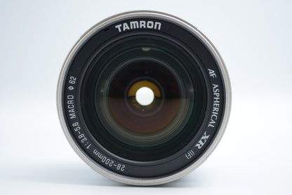 Tamron A03S AF 28-200mm F3.8-5.6 Super Zoom Aspherical XR [IF] Macro Silver for Nikon F