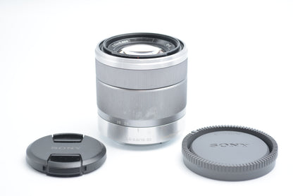 Sony SEL1855 18-55mm  F3.5-5.6 OSS Silver