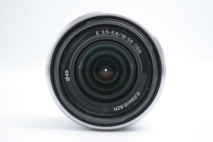 Sony SEL1855 18-55mm  F3.5-5.6 OSS Silver